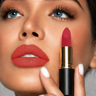 رژ لـب قرمز جامد بوستا- ترمیم کننده، ضد سرطان و فاقد مواد شیمیایی(Lipstick roll)-کد 205