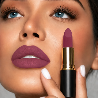 رژ لـب بنفش جامد بوستا- ترمیم کننده، ضد سرطان و فاقد مواد شیمیایی(Lipstick roll)-کد 308